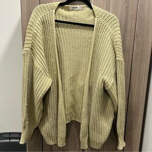 Missguided Beige Cable Knit Sweater